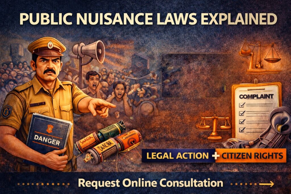 Public Nuisance Laws Explained in India | IPC & BNS Sections | Legal Remedies 1000902003