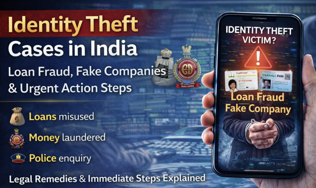 Identity Theft Cases in India: Loan Fraud, Fake Companies & Urgent Legal Action Explained img 20260127 183558