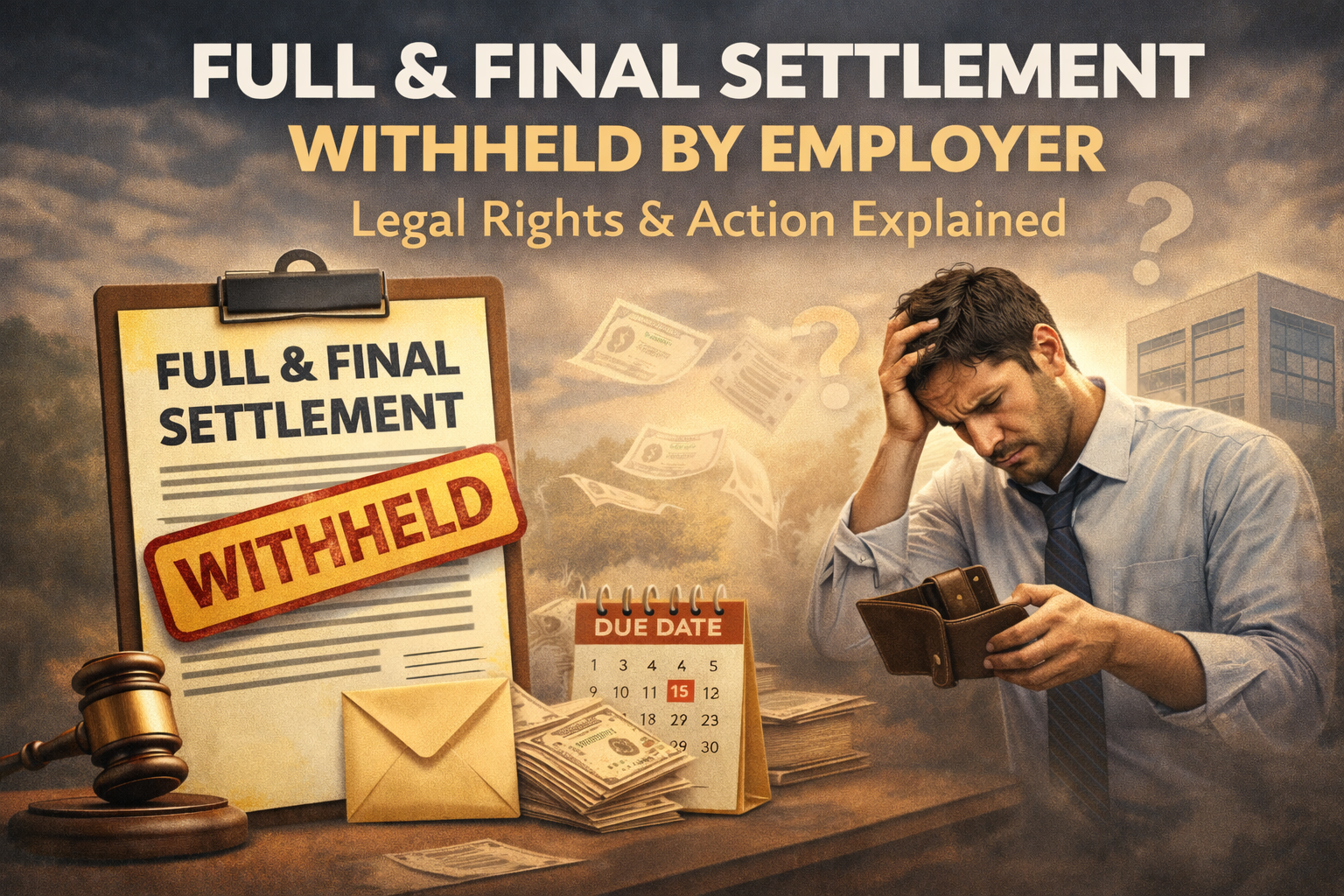 Full & Final Settlement Withheld by Employer ( Legal Rights & Action) file 000000001544720993d415cda696854b