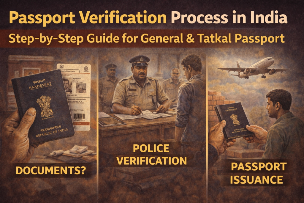 Passport Police Verification Process – Step by Step Guide for General & Tatkal Passport file 00000000209072068cb685c795792253