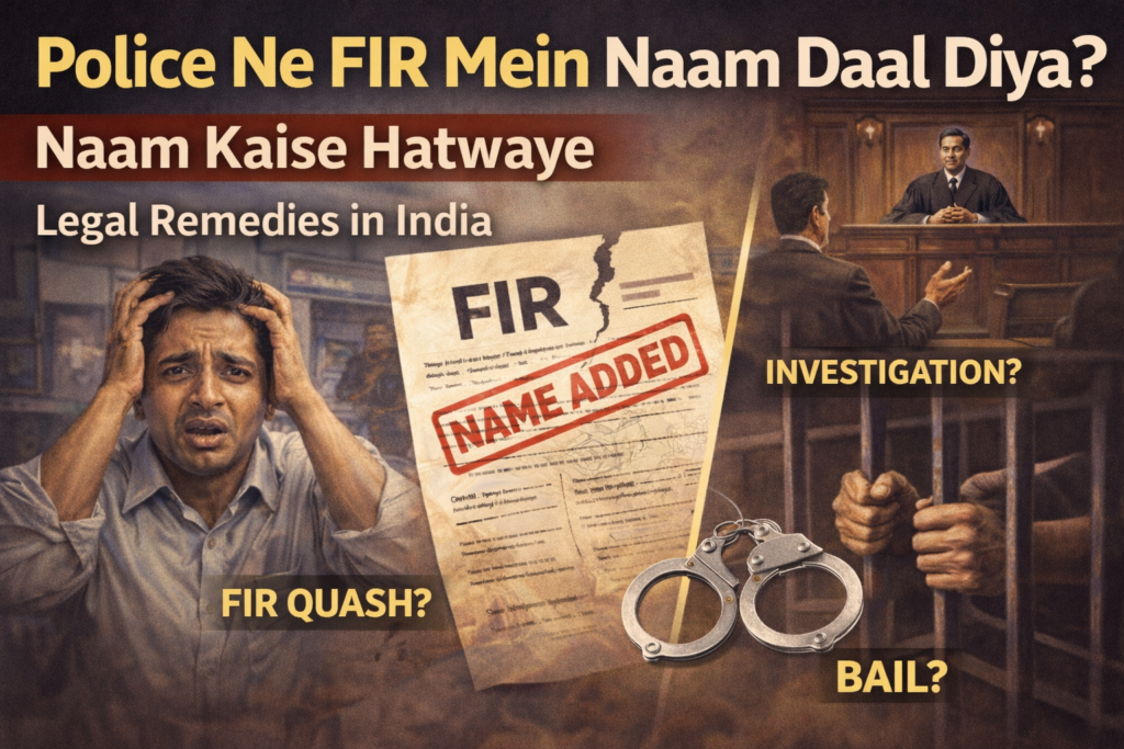 Police Ne FIR Mein Naam Daal Diya? Naam Kaise Hatwaye – Legal Remedies in India file 0000000093647209bdda98b8039258c6
