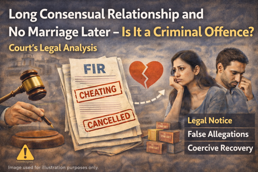 Long Consensual Relationship and No Marriage Later – Is It a Criminal Offence? file 00000000ee6c71fa9f882dc9c714a342