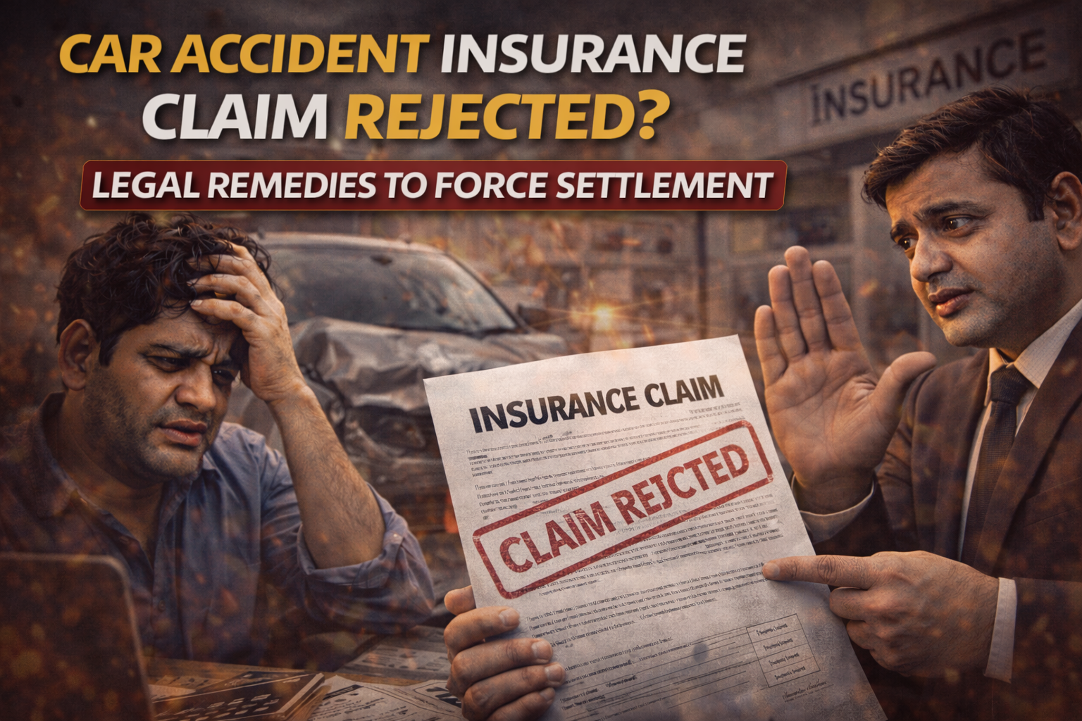 Car Accident Insurance Claim Rejected? Legal Remedies to Force Settlement in India file 00000000fcd4720691b1eaf68aaea383