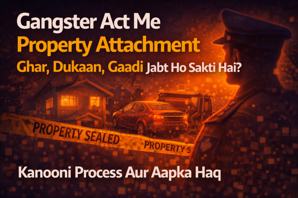 Gangster Act Me Property Attachment – Ghar, Dukaan, Gaadi Jabt Ho Sakti Hai? file 00000000071071fa83f469e3005255d2