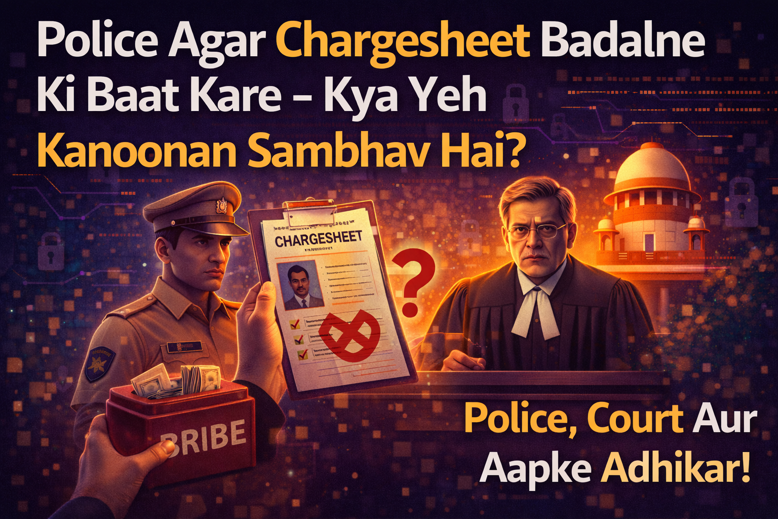 Police Agar Chargesheet Badalne Ki Baat Kare – Kya Yeh Kanoonan Sambhav Hai? file 0000000026007208b0de5c496fc66a31