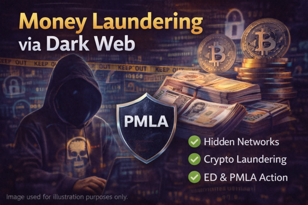 Money Laundering via Dark Web: PMLA Angle Explained | Legal Warning India file 0000000049207206a88205020790894a