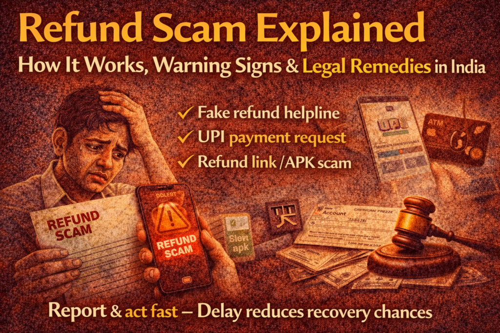 Refund Scam Explained – How It Works, Warning Signs & Legal Remedies in India file 00000000731c71fa86511145ff6f35fa