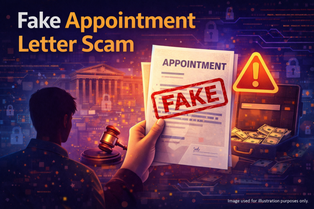 Fake Appointment Letter Scam – How to Identify, FIR Process & Legal Remedies in India file 00000000f67c7206b2bd79046fa31c53