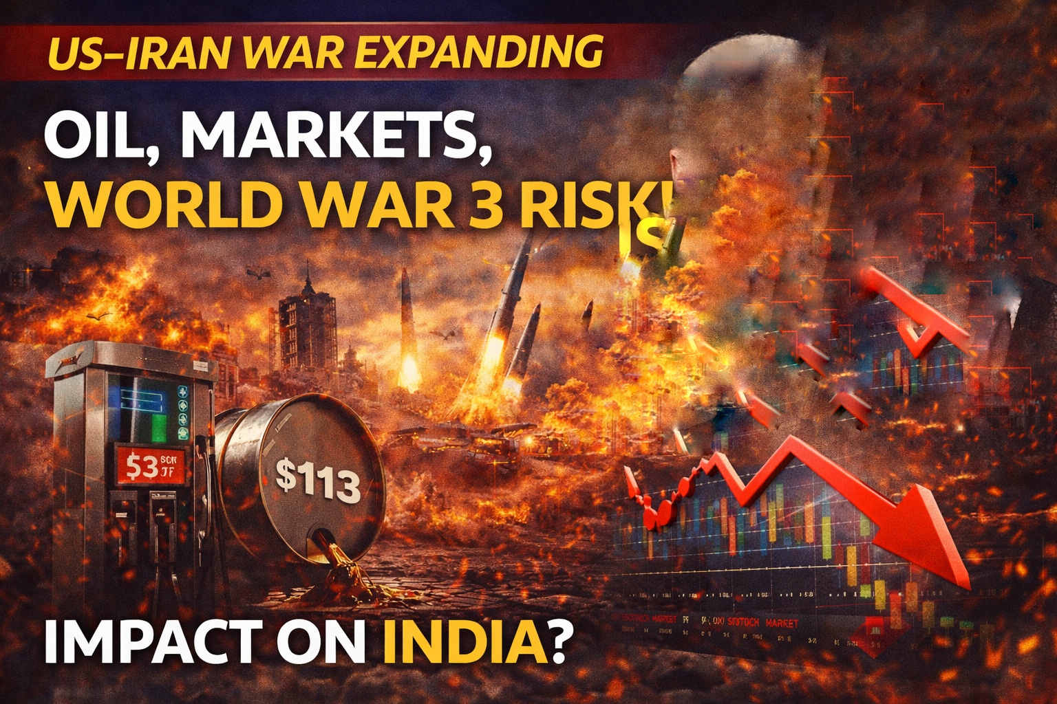 US–Iran War 2026 Expanding Globally – Oil Crisis, Market Impact & World War 3 Risk Analysis 1001004468