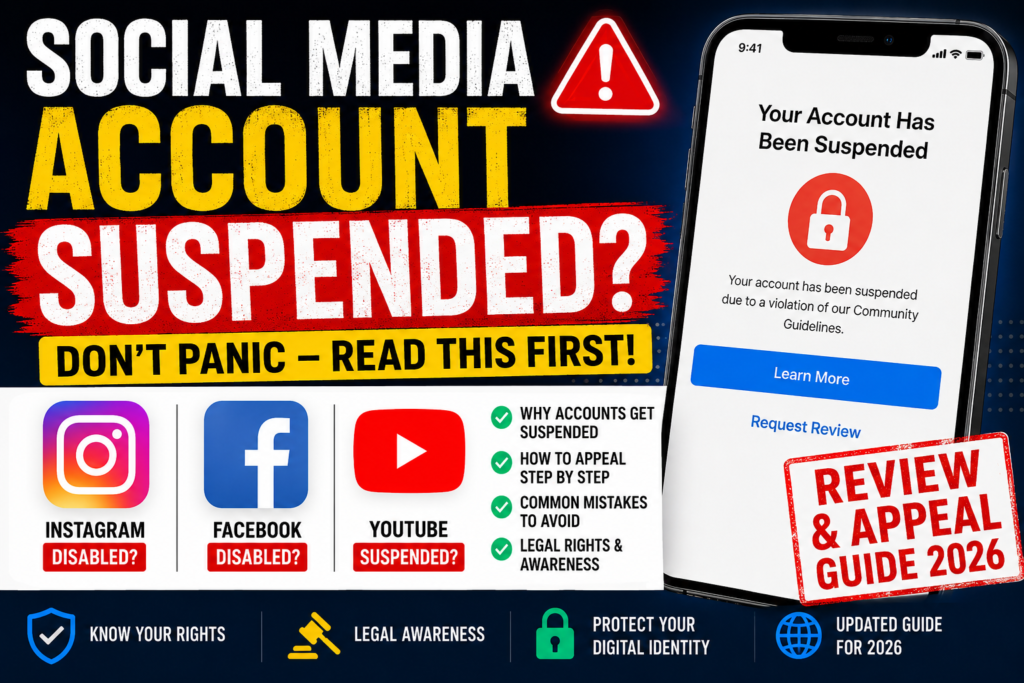 Social Media Account Suspended? How to Appeal Instagram, Facebook & YouTube file 00000000e31c71fba515d4c1b005f359